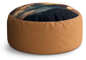 Sablio Taburet Circle Válečná loď v rozbouřených vodách: 38x48 cm