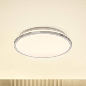 OSRAM LED stropní svítidlo BATHROOM, chrom, Ø 30 cm, IP44,, Chrom / stříbro, Koupelna, Hliník, Moderní
