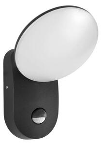 ITALUX OWL-6214-S-3K Monti venkovní nástěnné svítidlo se senzorem LED 7W/989lm 3000K IP54 černá