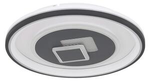 GLOBO 48454-46 SUNDI stropní svítidlo LED D500mm 46W/2030lm 2700-6000K bílá, černá, opál, stmívatelné, dálkové ovládání