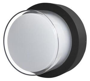 ITALUX OWL-3062-4K Rosta venkovní nástěnné svítidlo LED D160mm 12W/755lm 4000k IP54 černá, bílá