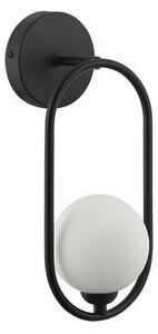 ITALUX WL-3965-1-BL Lupus nástěnné svítidlo 1xG9 černá, bílá