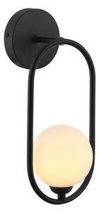 ITALUX WL-3965-1-BL Lupus nástěnné svítidlo 1xG9 černá, bílá