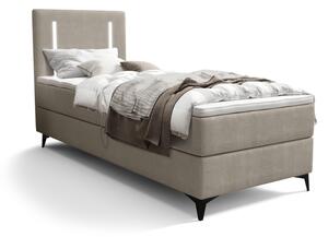 Čalouněná postel boxspring LONO comfort, 90x200, curio 11, levá