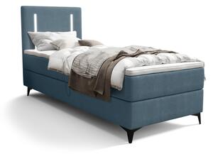 Čalouněná postel boxspring LONO comfort, 90x200, curio 74, pravá