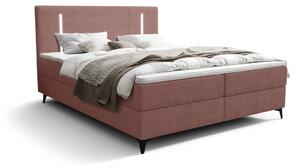 Čalouněná postel boxspring LONO comfort, 140x200, curio 63