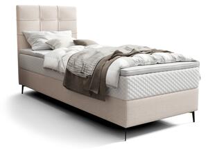 Čalouněná postel boxspring ILANO comfort, 90x200, aragon 03, levá