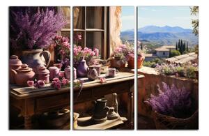 Obraz na plátně Výhled v Provence