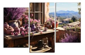 Obraz na plátně Výhled v Provence