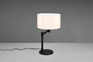 TRIO 514400132 CASSIO stolní lampička 1xE27 V483mm černá matná, bílá