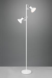 TRIO 411900231 ROXIE stojací lampa 2xE14 V1550mm chrom, bílá matná