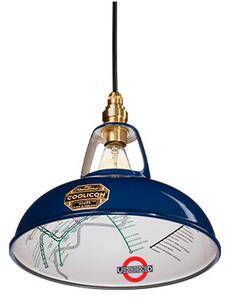 Coolicon - Original 1933 Design Závěsné Světlo Piccadilly Line Blue - Lampemesteren