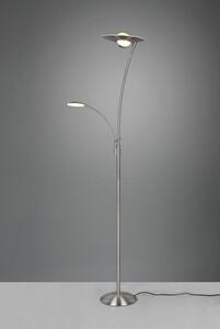 TRIO 424310207 GRANBY dotyková stojací lampa SMD LED V1800mm 29W/3400lm, 6,5W/650lm 2700+3200+4000K matný nikl, stmívatelná