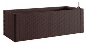 Truhlík NATURAL DELUXE samozavlažovací plastový 100x43x33cm