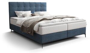 Čalouněná postel boxspring ILANO comfort, 140x200, aragon 74