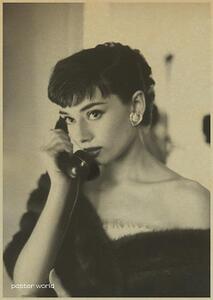 Plakát Audrey Hepburn č.121, 42x30 cm