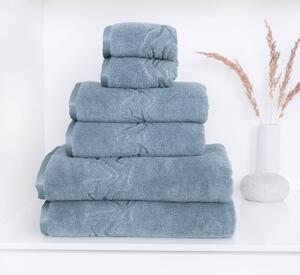 Ručník Lumina Ash Blue Šedomodrá 100% bavlna 30/50