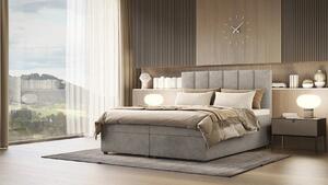 Boxspringová postel DELTA 3 - 160x200, světle béžová
