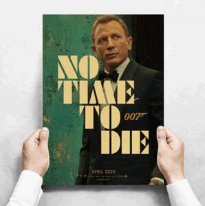Plakát James Bond Agent 007, Daniel Craig, No Time to Die č.171, 29.7 x 42 cm