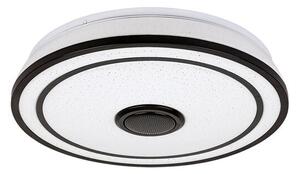 RABALUX 71030 Nikolaus stropní svítidlo LED D395mm 24W/1600lm 3000-6500K+RGB černá, bílá, dálkový ovladač, starlight efekt