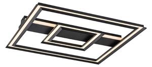 RABALUX 71071 Sidona stropní svítidlo LED 48W/2300lm 3000K černá, bílá, 485x485mm