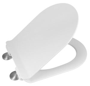 Sapho WC sedátko Slim SoftClose, odnímatelné, bílá PCS081
