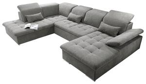SEDACÍ SOUPRAVA, textil, jílová barva MID.YOU - Sedací soupravy, Online Only