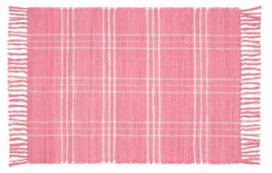 RUČNĚ TKANÝ KOBEREC, 60/90 cm, pink Boxxx - Vlněné koberce