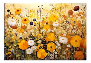 Obraz na plátně Divé květy
