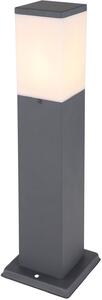 Globo Lighting Herri venkovní stojací lampa 1x15 W opálová-antracitová 31731