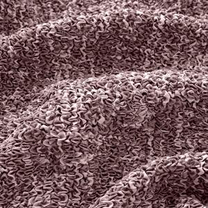 Bielastické potahy GRAFITI NOVÉ kaštanově hnědé rohová sedačka (š. 350 - 530 cm)