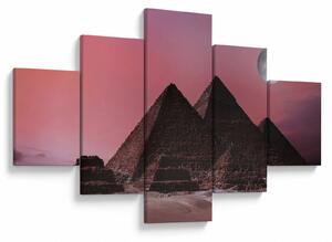 Obraz - Pyramidy Giza, Egypt (125x70 cm)