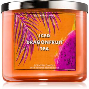 Bath & Body Works Iced Dragonfruit Tea vonná svíčka 411 g