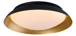 RABALUX 71188 Hafsa stropní svítidlo D300mm LED 20W/1080lm 3000K černá, zlatá, bílá