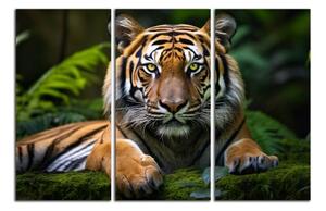 Obraz na plátně Tygr v džungli
