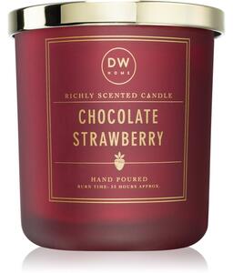 DW Home Signature Chocolate Strawberry vonná svíčka 264 g