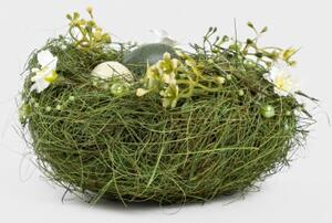 Velikonoční dekorace EASTER JOY hnízdo s vajíčky 725586
