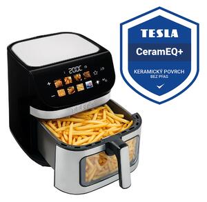 TESLA AirCook DualHeat QD73 XXL - multifunkční digitální horkovzdušná fritéza