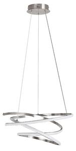 RABALUX 72020 Esilda závěsné svítidlo LED D500mm 42W/2200lm 4000K saténový chrom, bílá