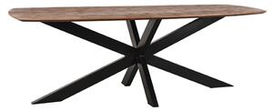 LABEL51 Hnědý mangový jídelní stůl Zane 160 cm