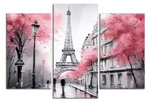 Obraz na plátně Podzimní Paříž