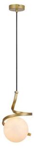 RABALUX 72126 Sarabi závěsné svítidlo 1xE27 D150mm zlatá, bílá