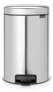 Brabantia pedálový odpadkový koš newIcon - 12 L, matná ocel FPP