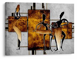 Obraz - Motivy Africké kultury (70x50 cm)