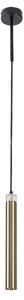 RABALUX 72238 Thelma závěsné svítidlo D40mm LED 10W/620lm 4000K černá, zlatá