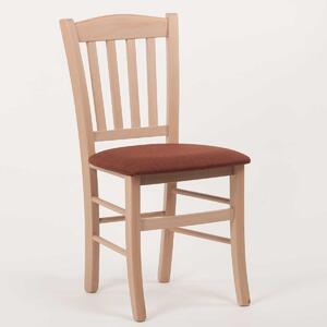 Stima Židle PAMELA s čalouněným sedákem Odstín: Dub Sonoma, Látky: LUX bronzová 11