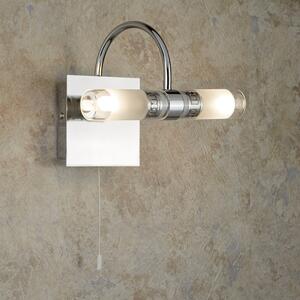 Searchlight 2555CC-LED BATHROOM koupelnové nástěnné svítidlo G9 2x2,5W 200 lm IP44
