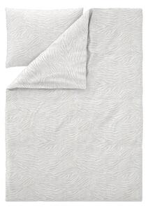 Livarno® Ložní povlečení z mikrovláknitého saténu, 140 x 200 cm, 70 x 90 cm (bílá/béžová) (100408174002)
