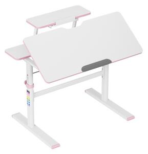 Dětský rostoucí psací stůl Mark Adler Study 3.7 Pink