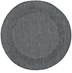 Breno Kusový koberec ADRIA 01/GSG kruh, Šedá, 120 x 120 cm
